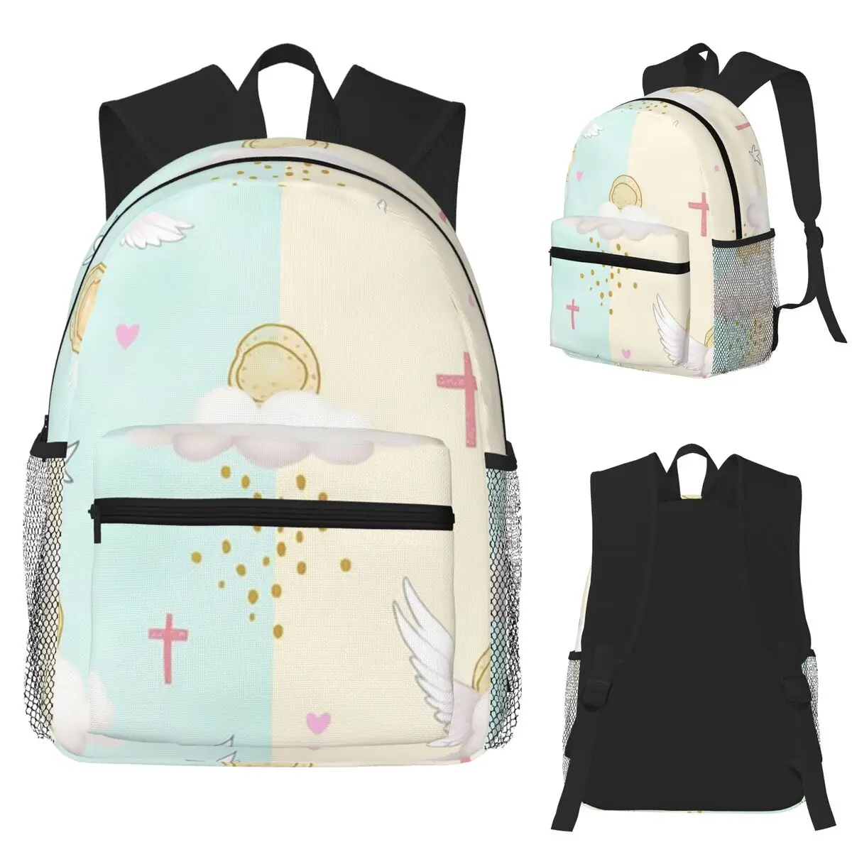 

Celestial Whimsy Ethereal Angelcore Cloud Student Backpack School Bag Hiking Travel Daypack for Men Women Bookbag Shoulder Bags
