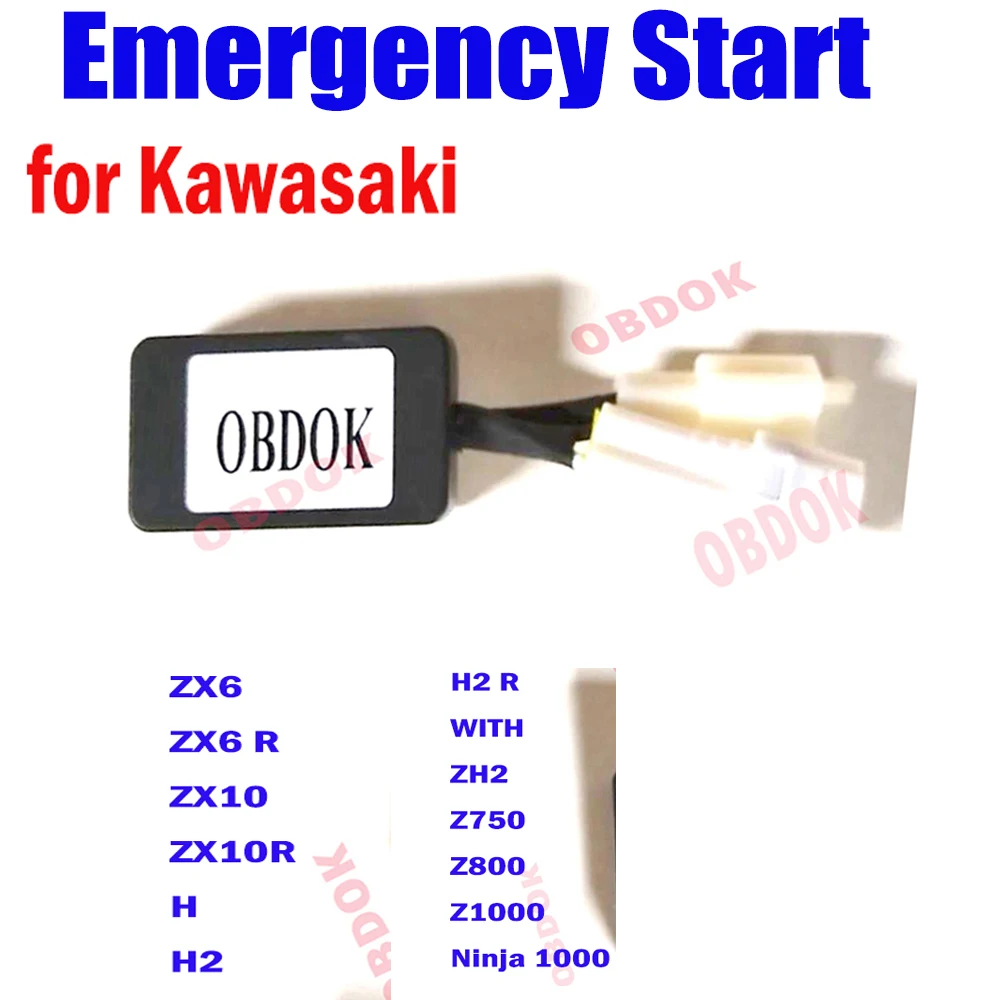 for Kawasaki Immobiliser Emulator Emergency Start Motorcycles ZX6 R ZX10 ZX10R H H2 R WITH ZH2 Z750 Z800 Z1000 Ninja 1000
