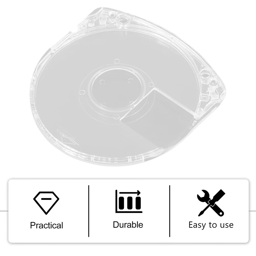 

10pcs Game Disc Shell Durable Acrylic Storage Case Protective Disc Holder For Clear Carrying Open