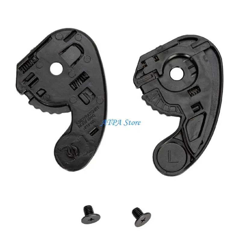 

U13C Helmets Visors Base Plate Set for NZI SYMBIO Motorbike Helmets Repair Part Visors Base Plate