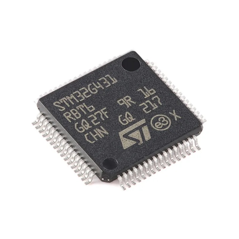 1 pcs Genuine Original STM32G431RBT6 LQFP-64 ARM Cortex-M4 32-bit MCU for power electronics converter motor control automation e