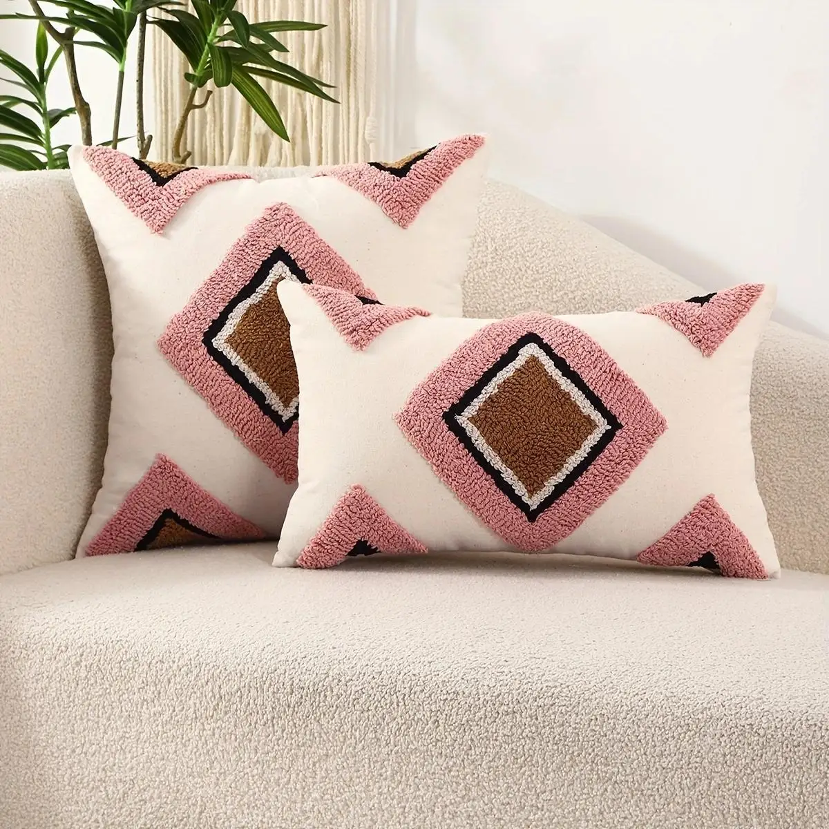 Cross-Border Foreign Trade Hot-Selling Bohemian Loop Velvet Coconut Tree Pillowcase, Available For Dropshipping On Amazon And