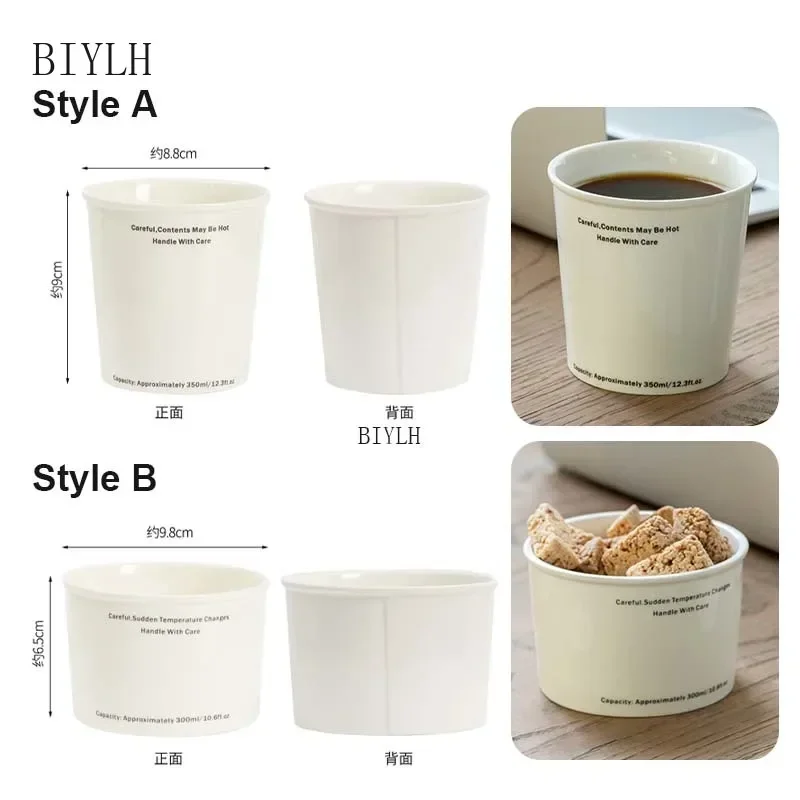 330 ML Ceramic Mug Simple Letter Coffee Cup Creative Imitation Paper Design Office Drinking Water Household Breakfast Milk Cup