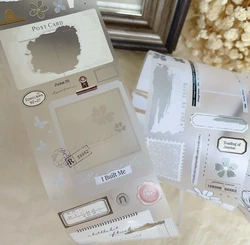 YiEr Studio Vintage The Rhyme Of Book Washi Tape Planner DIY Card Making Scrapbooking Plan Decorative Sticker