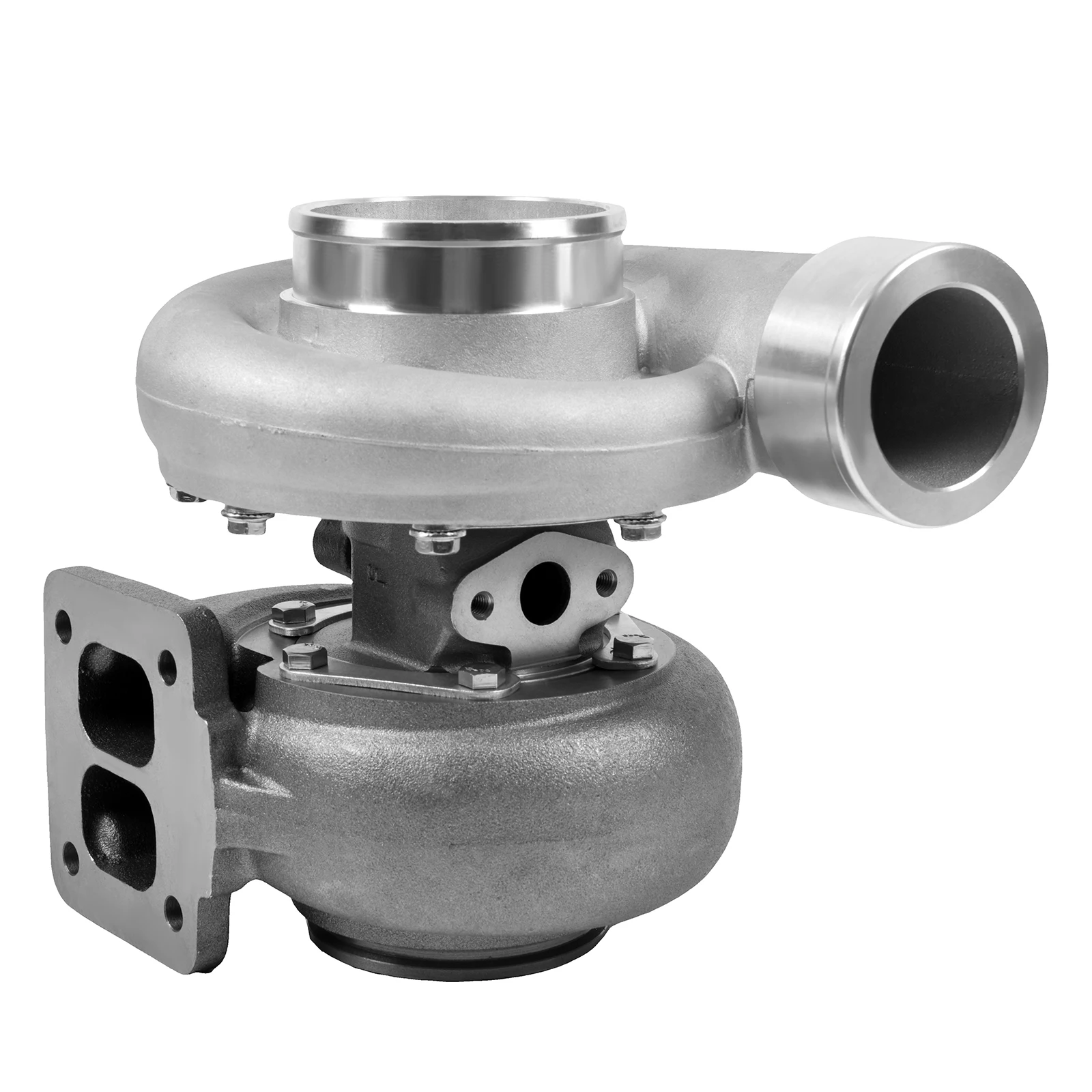 GT45 T4 V-Band 1.05 A/R 98mm Huge 600-800HPs Boost Upgrade Racing Turbo Charger Turbocharger Turbine Car Parts Replacements