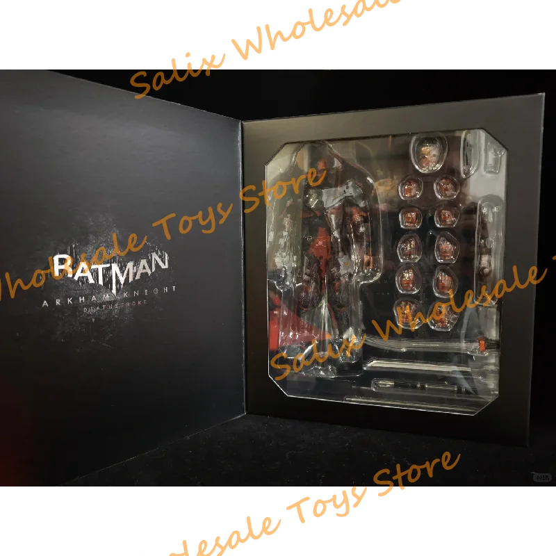 Original Lpzz Toys U-P-Finegures 1/12 Dc002 Deathstroke Arkham Knight Finished Modle Deathstroke Action Anime Figure Gifts Toys