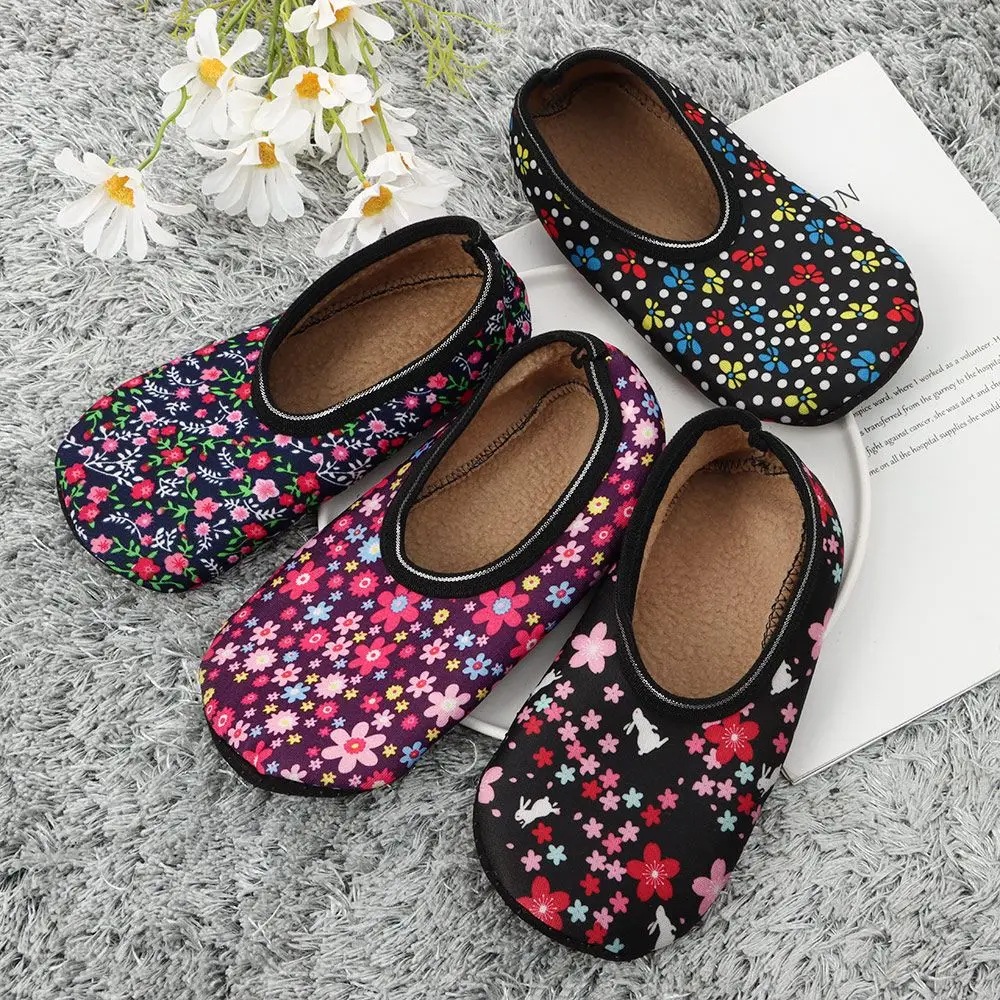 Sandal Rumah Dalam Ruangan Pria Musim Dingin Hangat Anti Selip Kaos Kaki Tebal Kaos Kaki Lantai Kaos Kaki Tempat Tidur