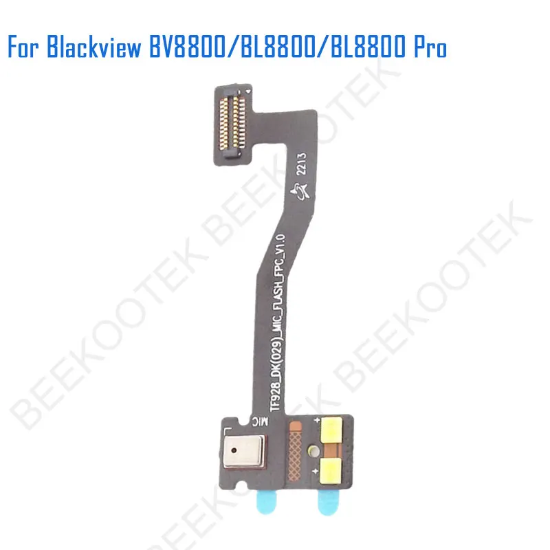 New Original Flash Light Cable+Sub Microphone PFC Repair Replacement Accessories Parts For Blackview BV8800 BL8800 Pro BL8800