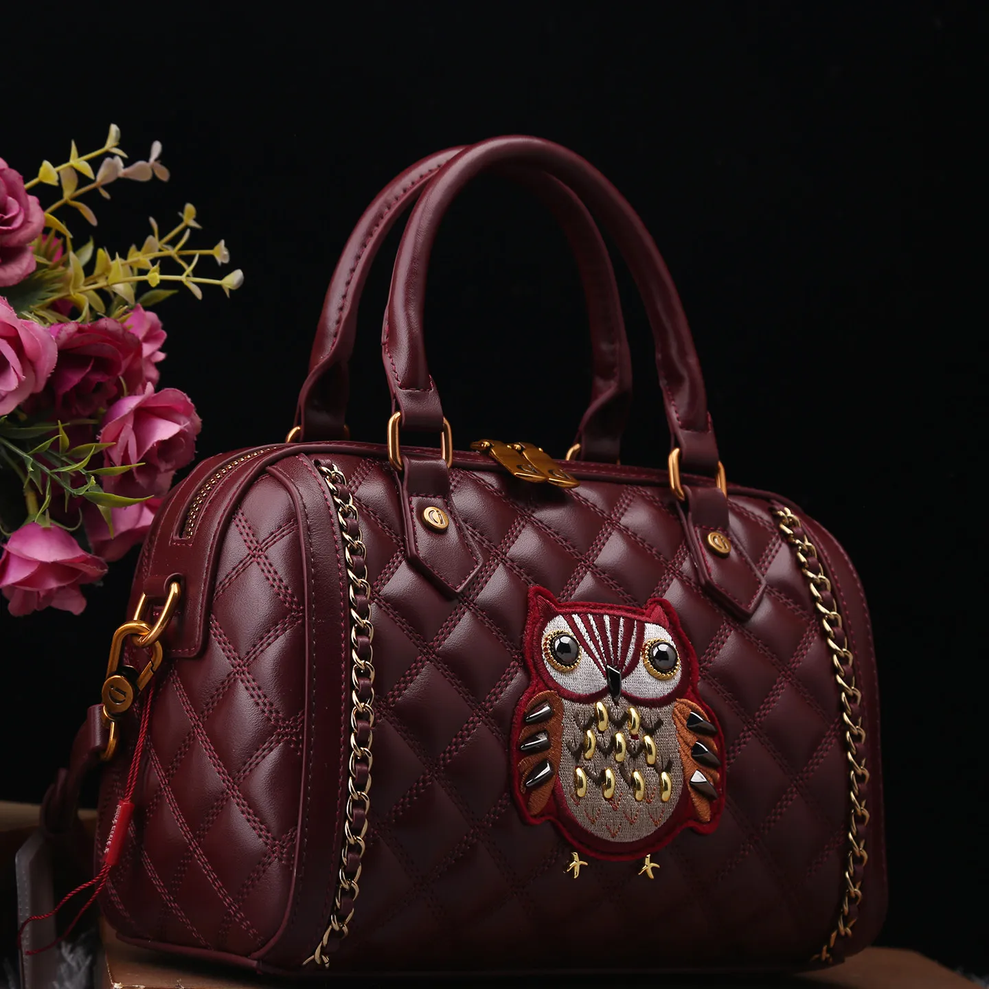 Classic Fashionable Women's Diaper Bag Elegant Leather Large Capacity Designer Tote Luxury Minimalist Vintage Stylish Commuter