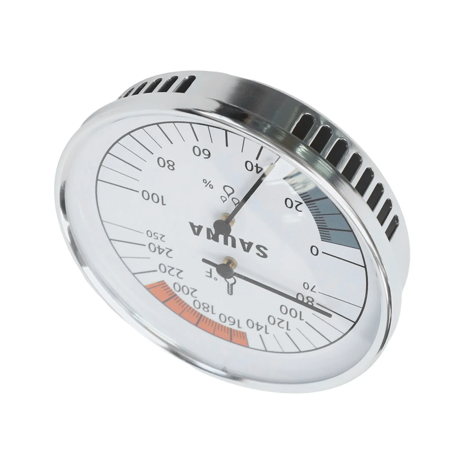 Fahrenheit Degree Sauna Thermometer Hygrometer with Automatic Calibration for Accurate Humidity and Temperature Readings