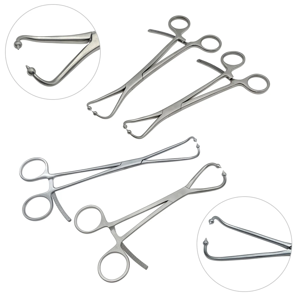 

Bone Reduction forceps with Ball Tip Bone Locking Forceps Plate Holding Tool Orthopedic Surgery Instrument Stainless Steel