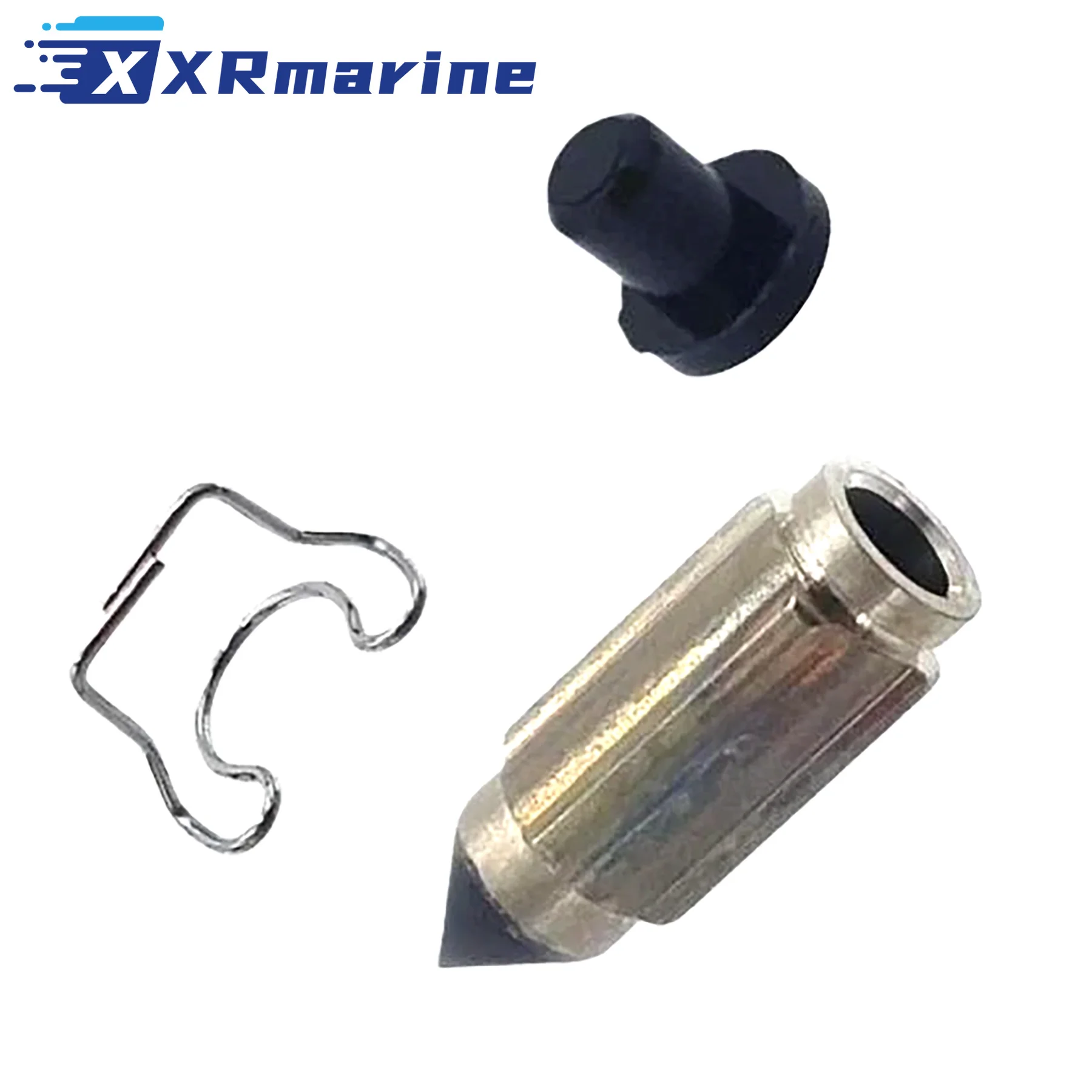 2 Pack Outboard Carburetor Float Needle & Seat Kit Fits Honda BF 8 9.9 15 20 25 30 40 50 75 90 HP Motors OEM 16011-ZV4-005