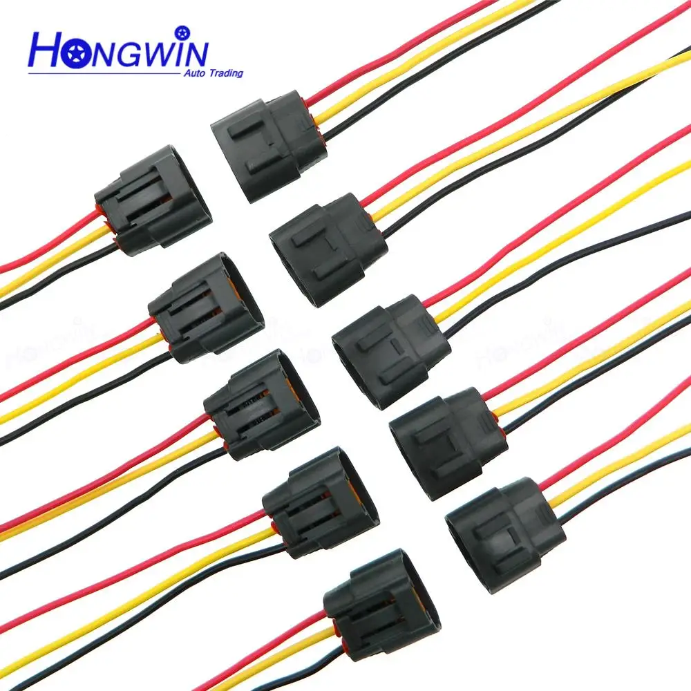 Ignition Coil Connectors Repair Harness Wiring Plug MD361710 1832A016 For Mitsubishi Colt Lancer Saloon Space Star 1.3L 1.6L 12V