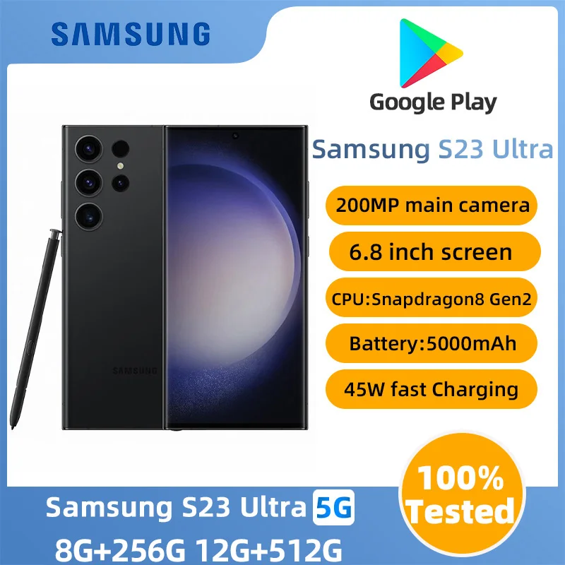 Samsung Galaxy S23 Ultra 5G s918u S918U1 6.8