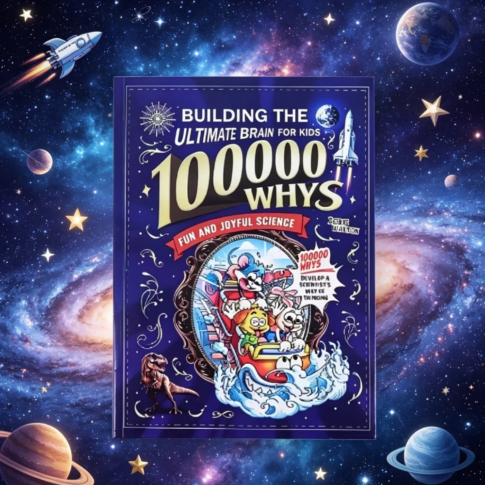 Building the Ultimate Brain: 100000 Whys – Fun and Joyful Science for Kids to Develop a Scientist’s Way of Thinking, Explore the