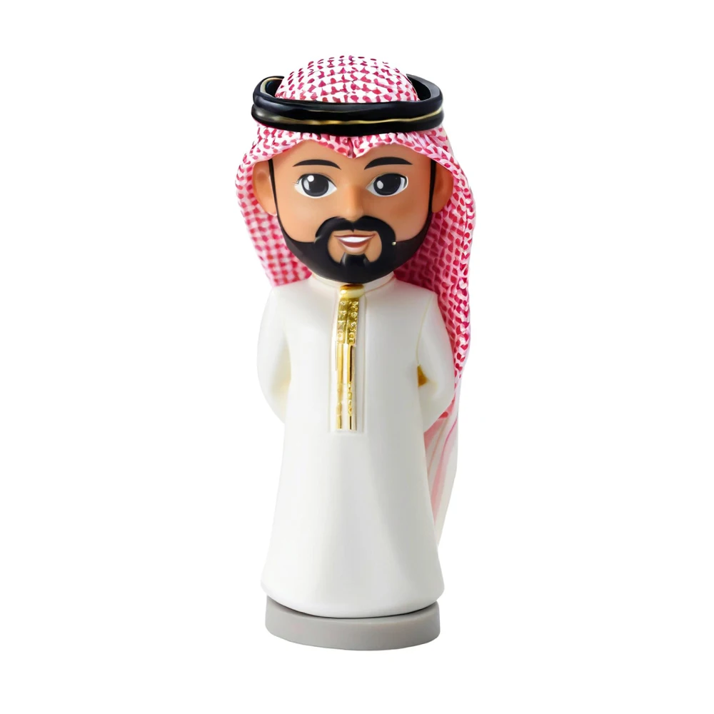 

Custom Mini Traditional Middle Eastern Style Decorative Bobblehead Figurine 3-4 Inches