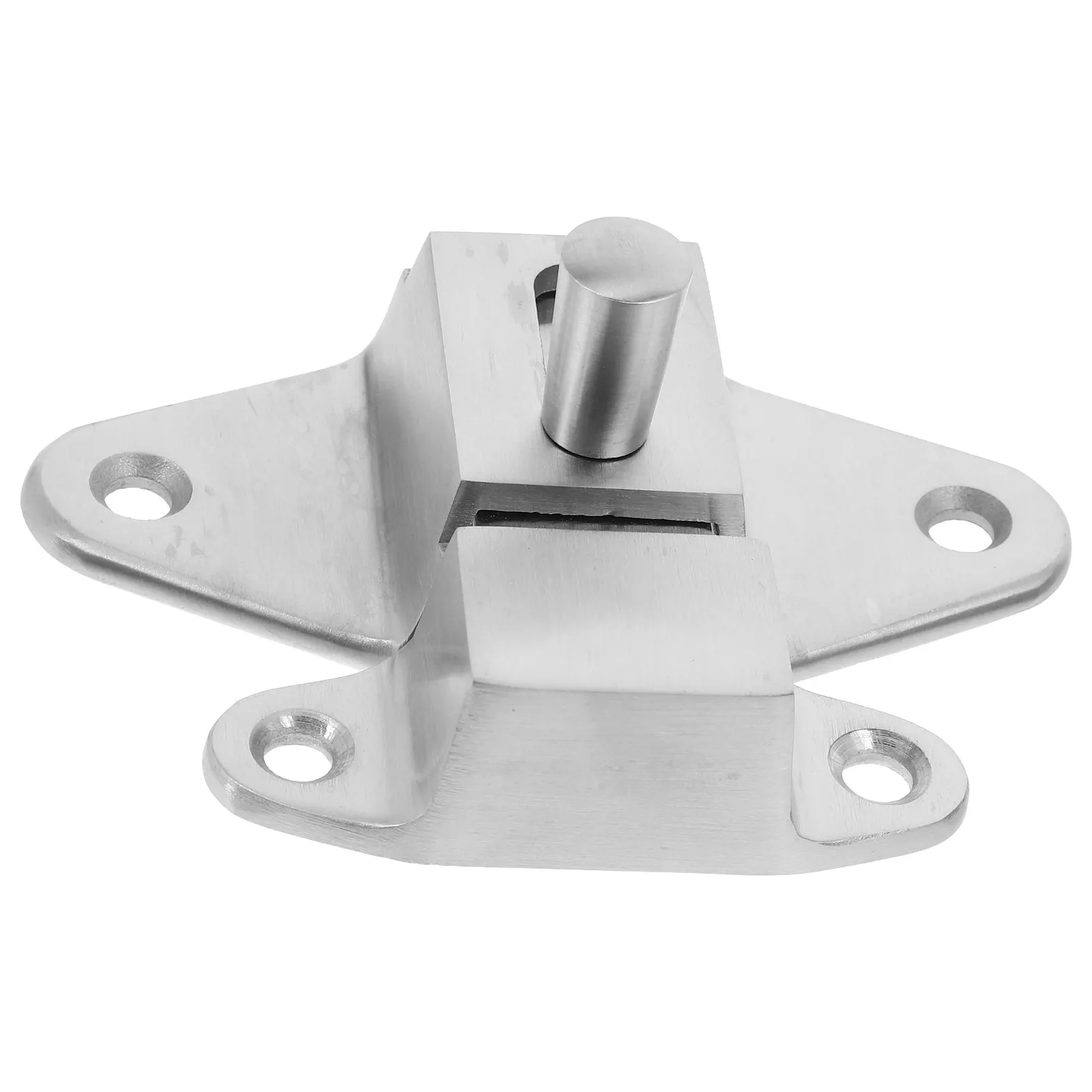 Stainless Steel Slide Latch Door Lock 304 Grade Heavy Duty Sliding Bolt Security Latch for Humid Environments Bathroom Garage