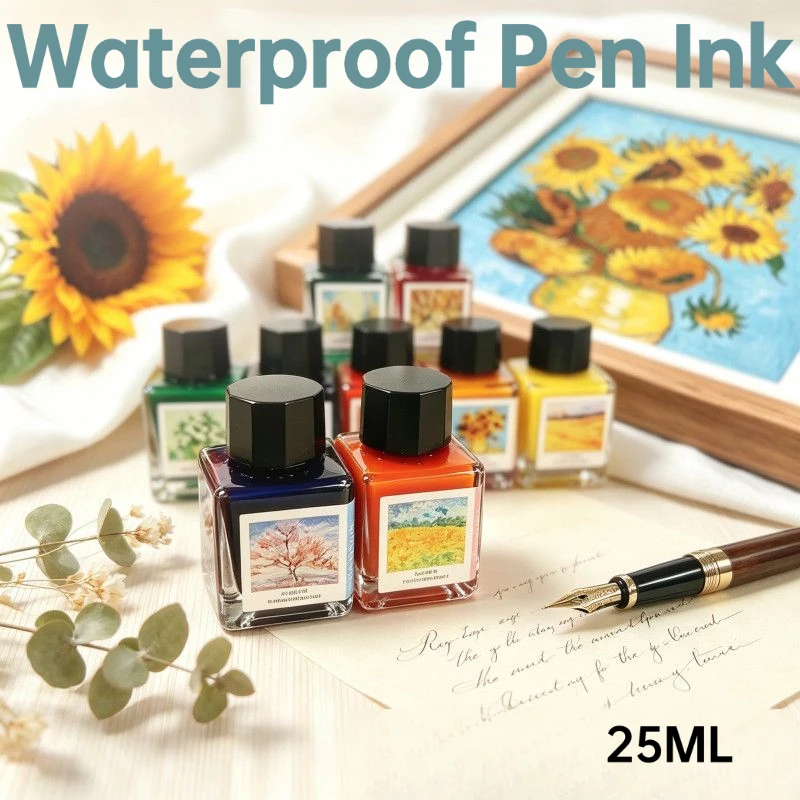 Van Gogh Secret Collaboration Limited Editio Waterproof Quick Dry Pen Ink 25ml