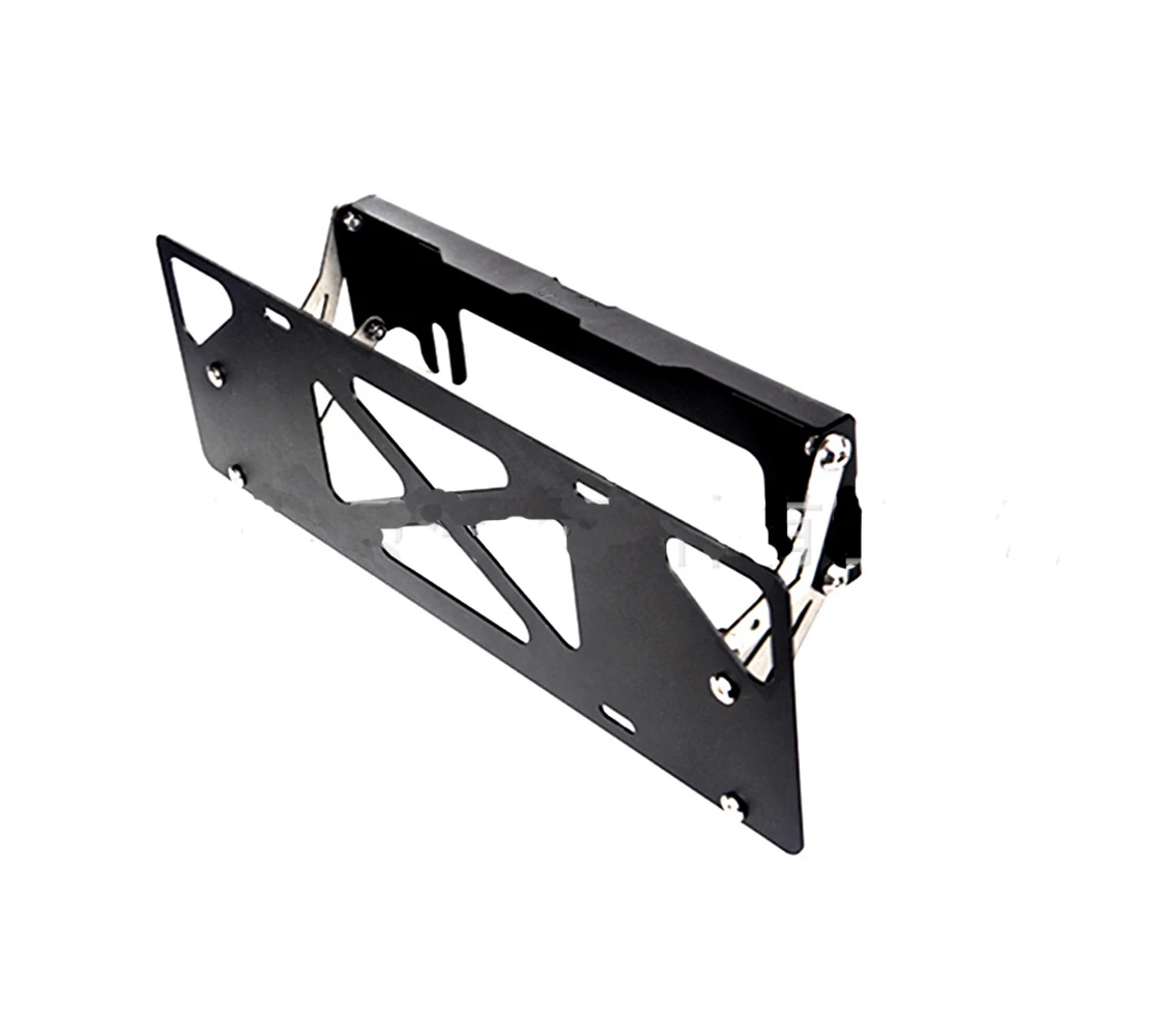 MOVOTOR Front License Plate Folding Frame Conversion Bracket For General Auto Parts Installation Suitable For Various Car Models - view 4