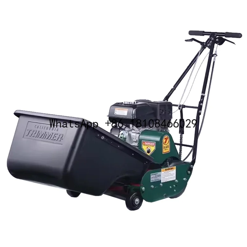 Gasoline 20inch Reel Mower Heavy Duty Lawn Trimmer Cylinder Mower Classic Lawn Aesthetics