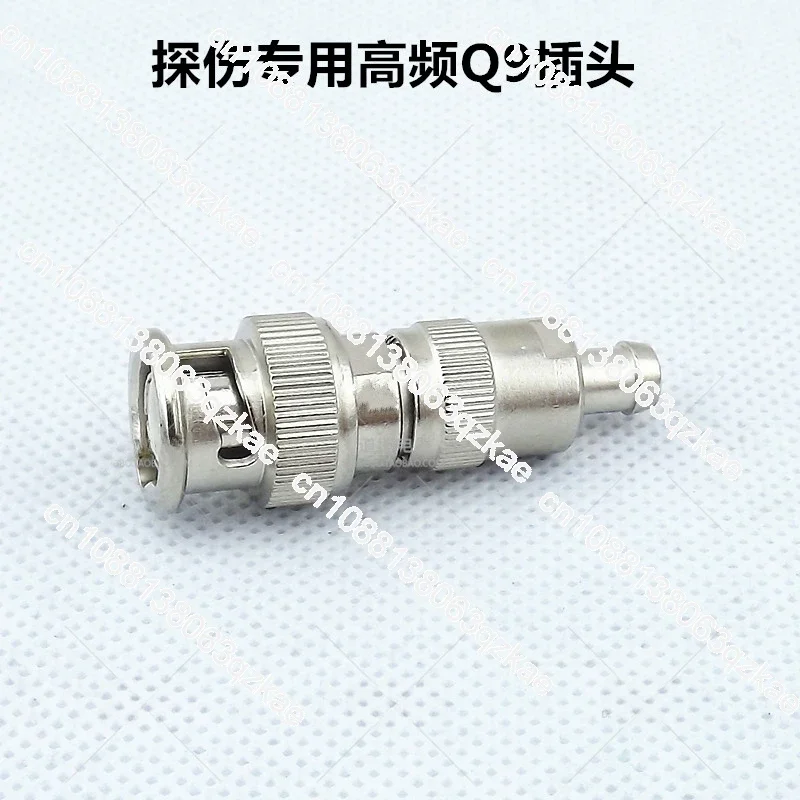 Ultrasonic probe cable Q9 (BNC) plug Flaw detection special high frequency connector connector