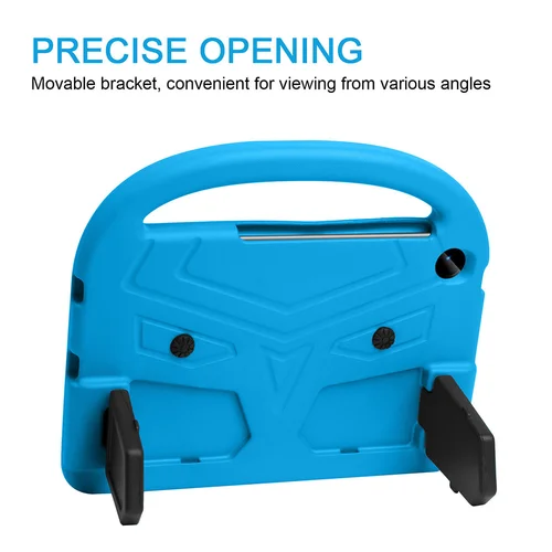 Imagen 2 del producto Funda segura EVA rosa para niños para Samsung Tab A9 Tab S6 Lite P610 P615 P613 Tab A8 Tab A9 Plus, funda para tableta a prueba de golpes, soporte incorporado