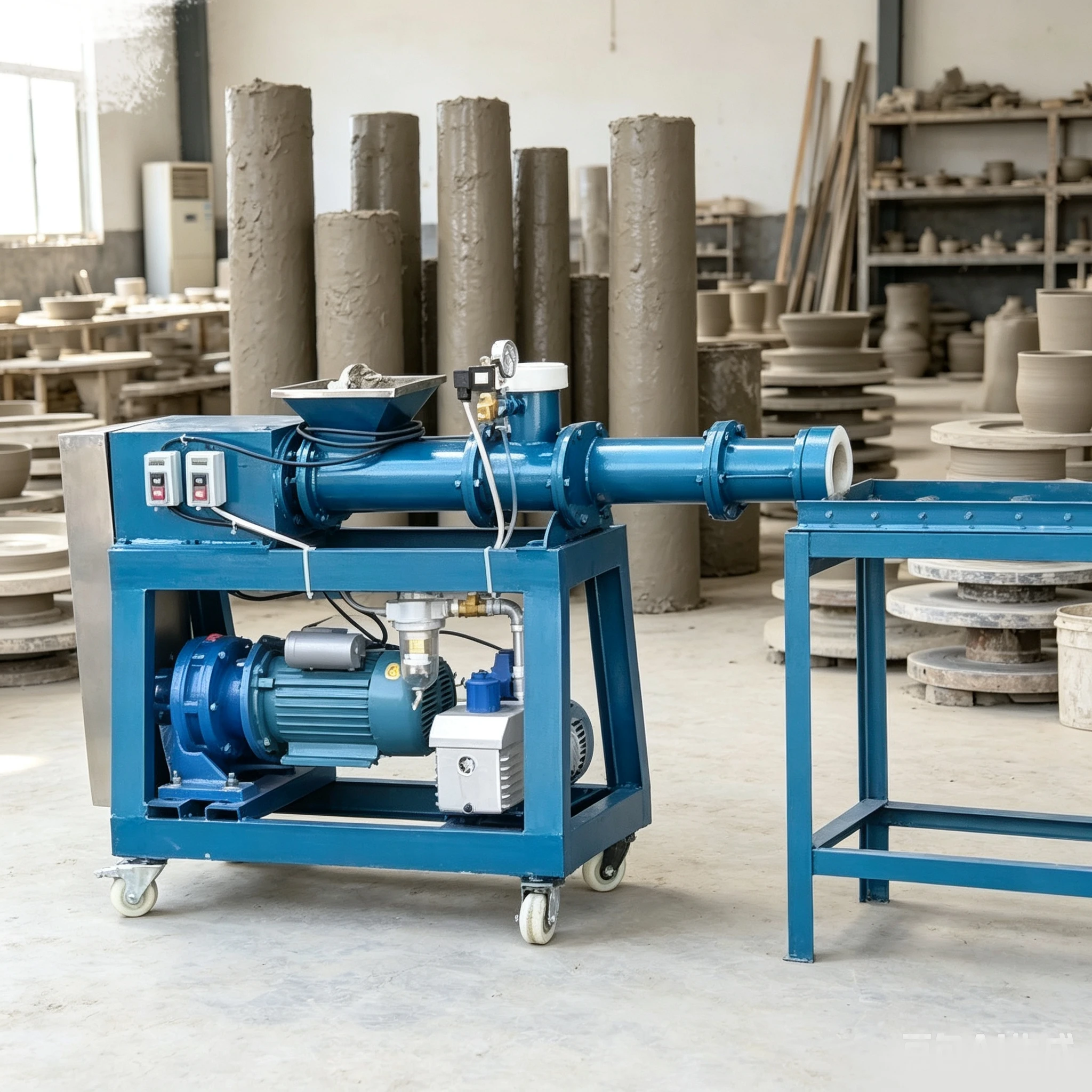 Small Mud Mill/vacuum Mud Refining Machine