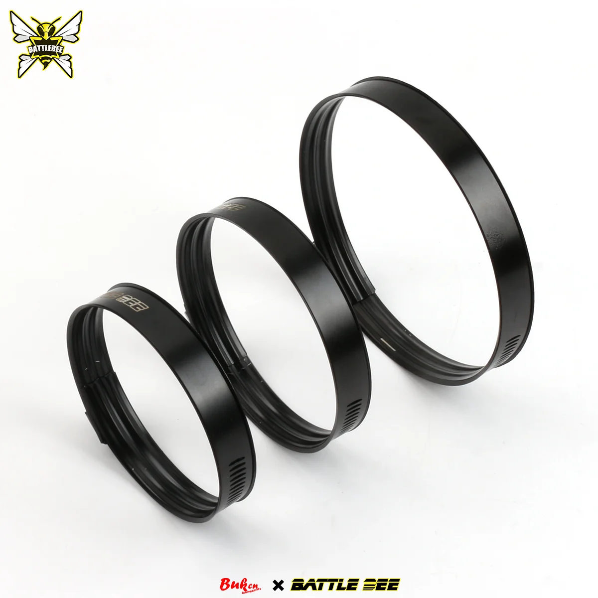 Klem Selang T-Bolt Dapat Disesuaikan 32mm Hingga 110mm Baja Tahan Karat Hitam Klip Klem Selang Klip Selang Klem Tetap