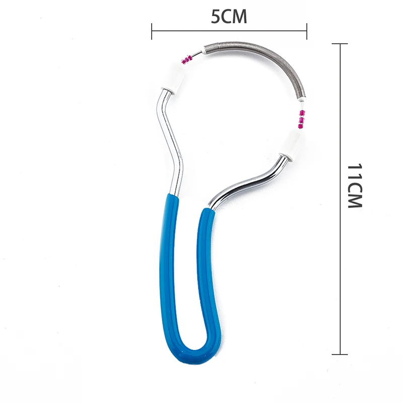 1 pz sicuro tenuto in mano rullo a molla depilazione del viso dispositivo depilatorio manuale Dehairer lucido strumento per la cura della pelle epilatore di bellezza