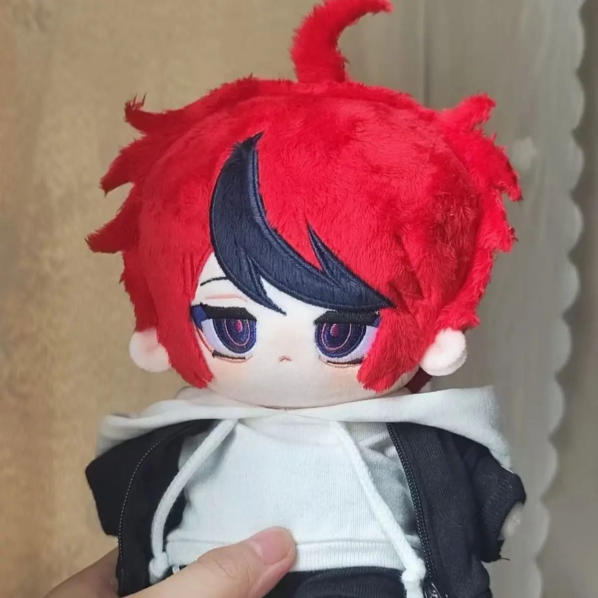 20CM 더 헌드레드 라인 스미노 타쿠미 코스프레 봉제인형 바디 만화 드레스업 면 인형 의류 봉제완구 크리스마스 선물