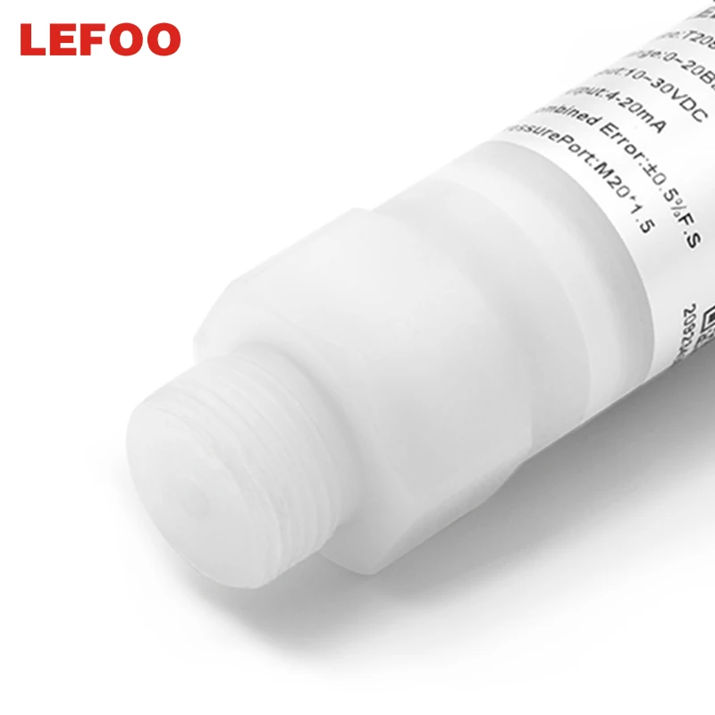 LFT2080 قلب Piezoresistive من السيراميك مع قدرة عالية على الحمل الزائد، جهاز إرسال الضغط المضاد للتآكل لتطهير المياه #5