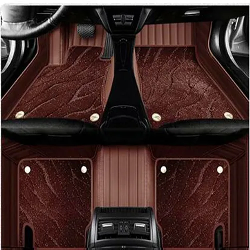 Custom special car floor mats for Porsche 911 991 4 seats 2018-2012 Top quality waterproof double layers carpets for 911 2015