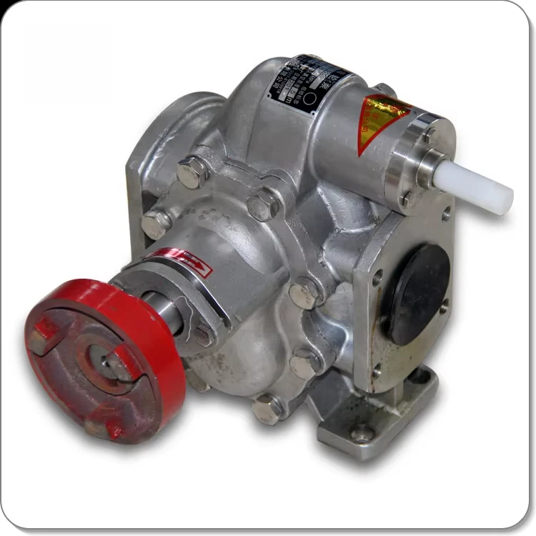 ปั๊มน้ำมันไฮดรอลิกแบบเกียร์ CHKJ-2025NEW จากโรงงานโดยตรง ปั๊มน้ำมันเชื้อเพลิงสำหรับเรือ KCB สแตนเลส ไฟฟ้า แรงดันต่ำ 2