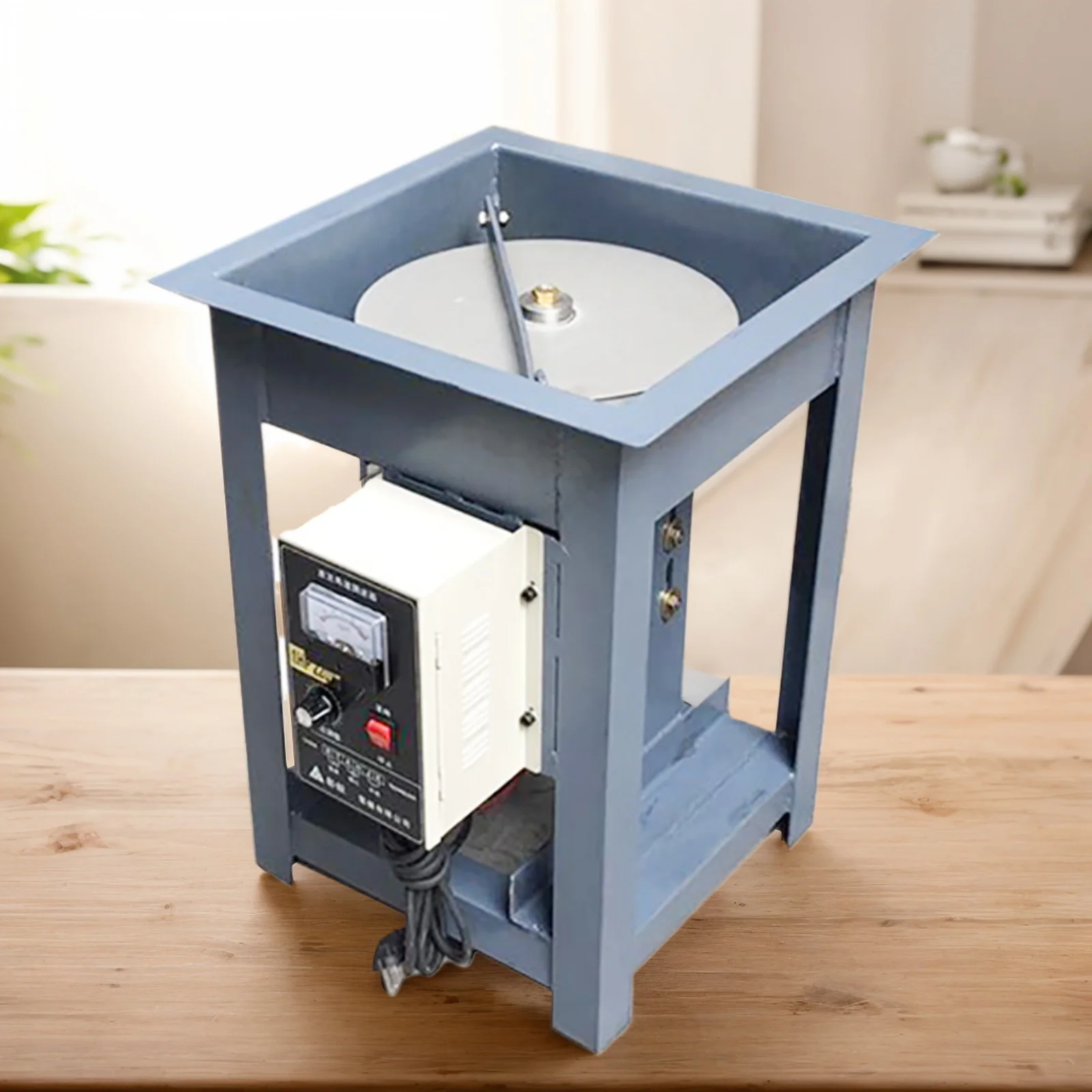 New 12-inch Jinwei Steel Gem Grinding and Diamond Cutting Variable Speed Rotary Plane Grinder