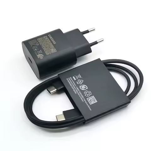 Samsung 25W PD Charger Super Fast Charge Adapter Type C Cable For Galaxy Z Flip Fold 6 5 4 3 2 S20 S21 S22 S23 S24 S25 Ultra A56