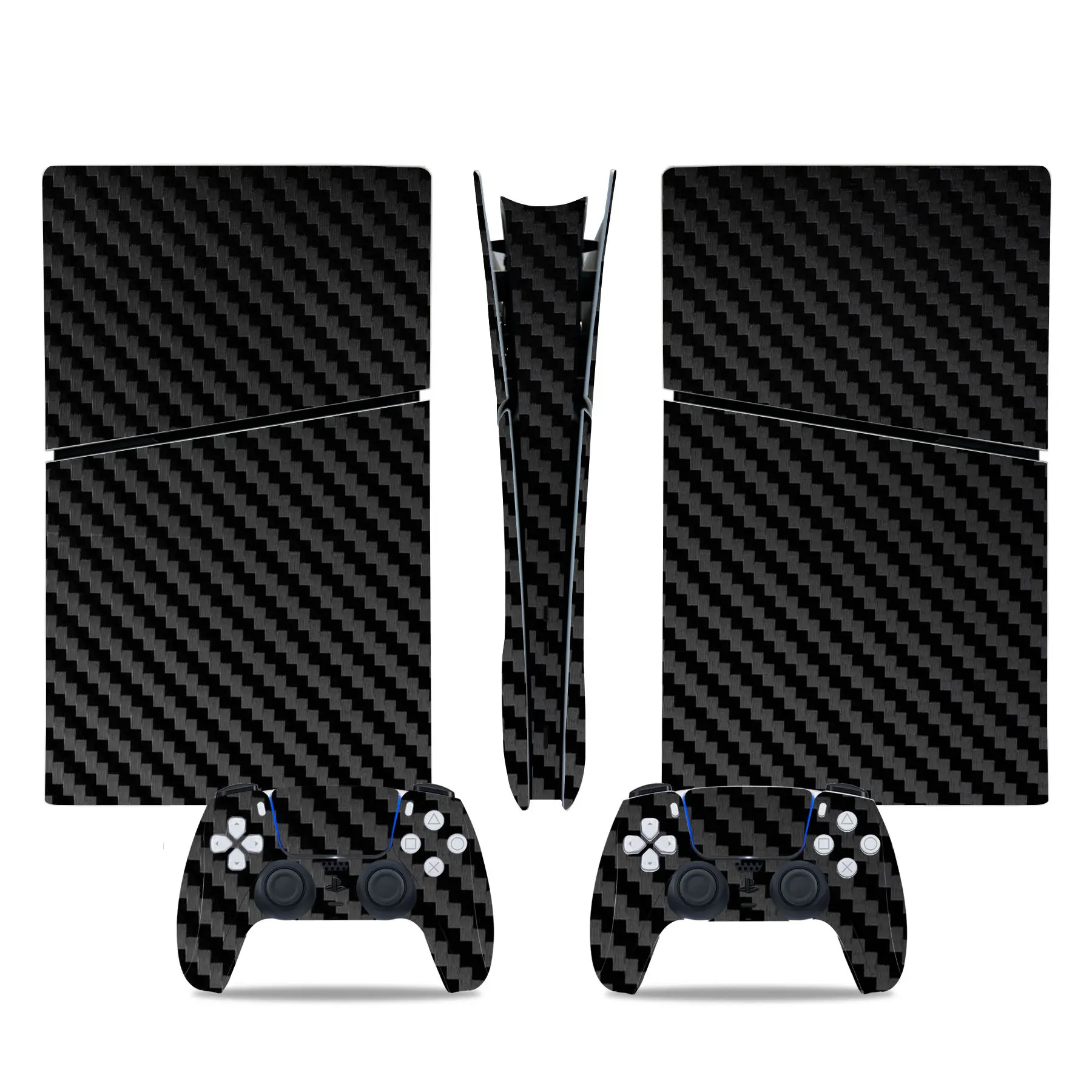 Carbon fiber skin games Console & Controller Skins For PS5 Slim Digital Edition For Controller Skin Decal Sticker