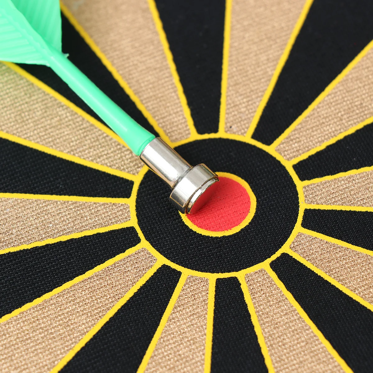 

Magnetic Dartboard Set Double-Sided Safe Plastic 15 Inch Flocking Standard for Kids Birthday Party Indoor Outdoor Sports Dial