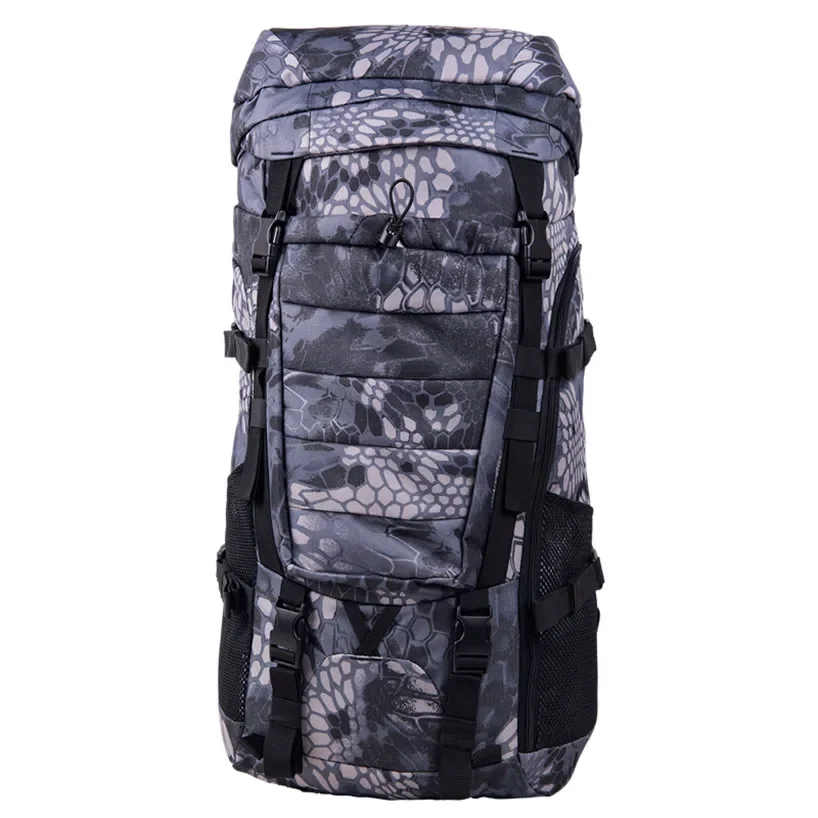 

Luggage Bag Double Shoulder Professional Mountaineering Back Waterproof 80 L Men Backpack Travel Pack Baggage Camouflage Handbag