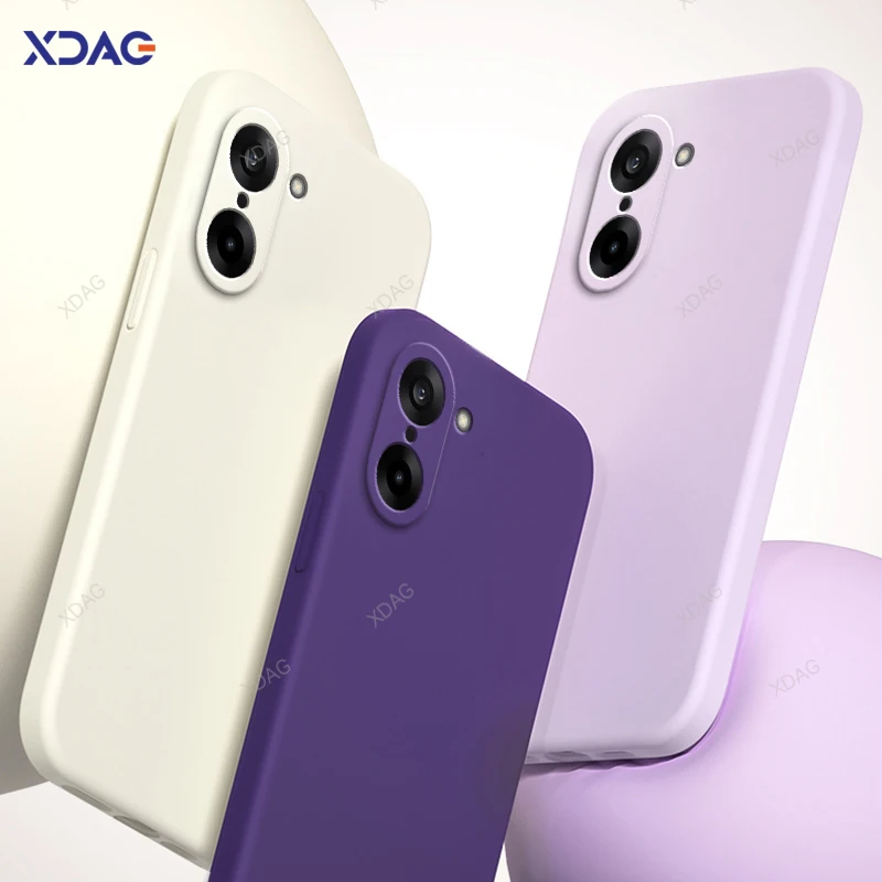 

Противоударный чехол из жидкого силикона ярких цветов для OnePlus Nord CE5 CE 5 Ace5 Ace 5 Racing 5G, оригинальная задняя крышка из ТПУ премиум-класса