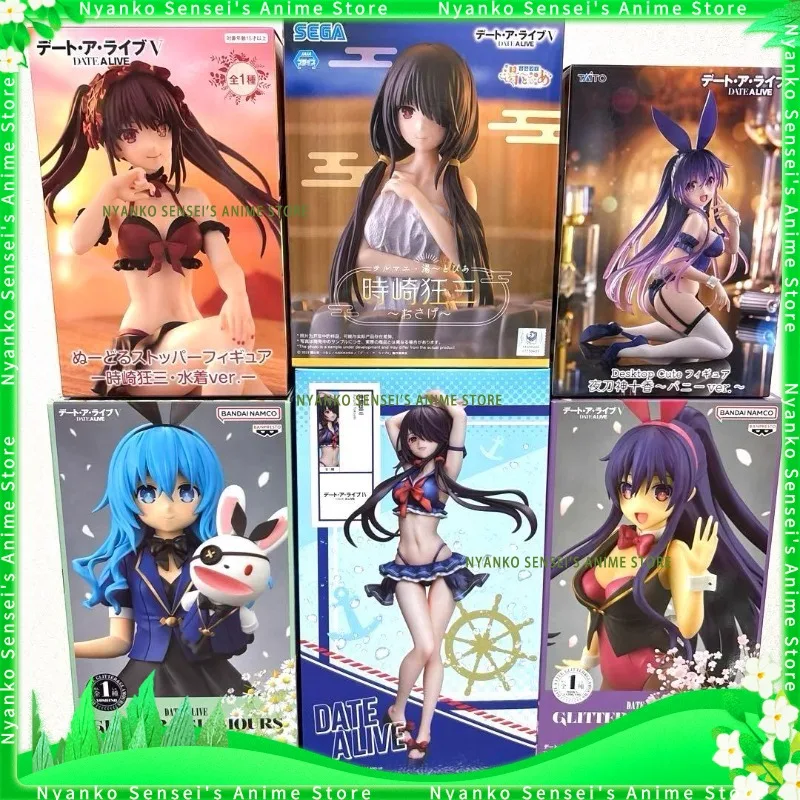 

In Stock TAiTO DATE A LIVE Tokisaki Kurumi Bunny Girl Swimsuit Prize Figure Anime Model Toy Doll Decorative Ornament Collectible