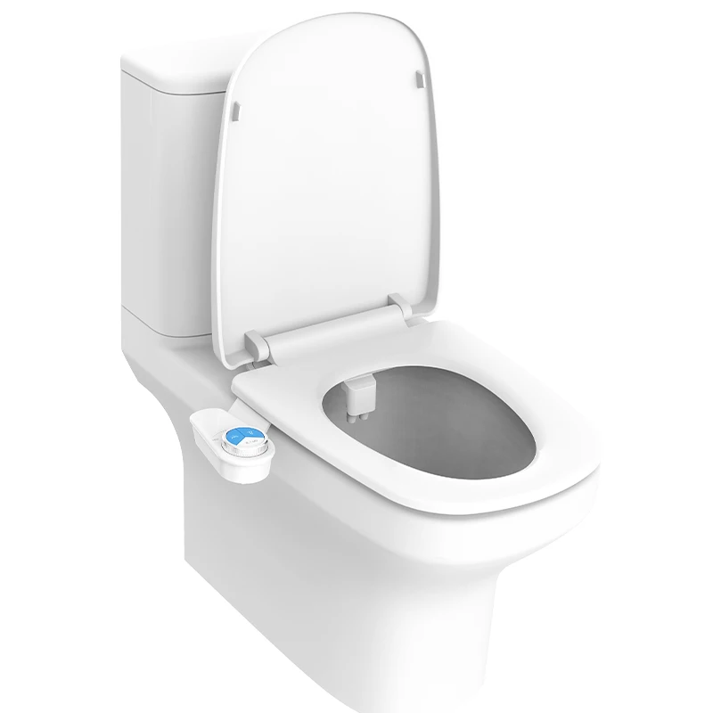 Slim Bidet Attachment Bidet Non-electric Bidet For Toilet Seat Handed Small Bidets Two Nozzles Self Cleaning Personal Hygiene