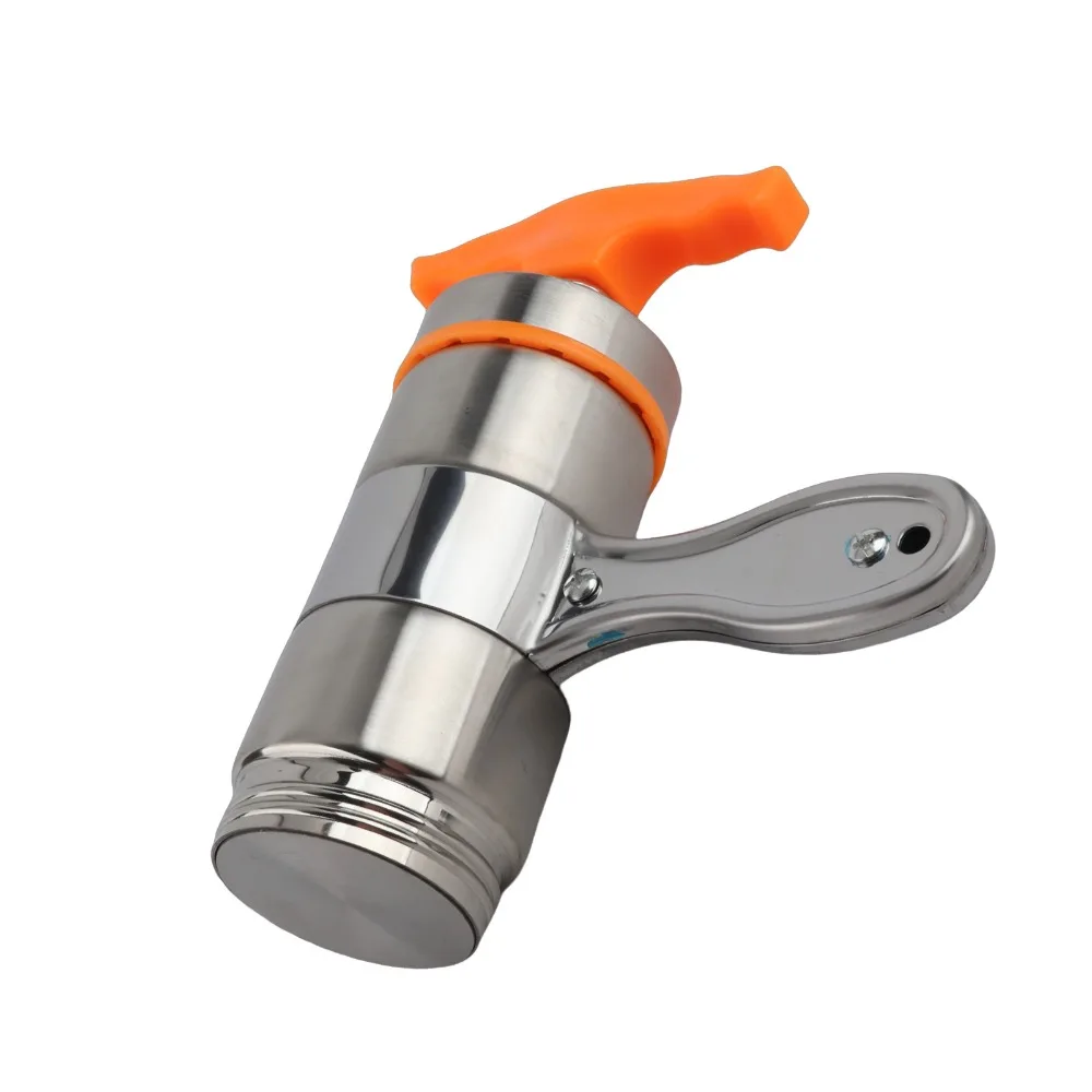 Stainless Steel Noodle Press Machine Manual Operation 7 Interchangeable Noodle Mould Noodle Maker Multiple Noodle Shape