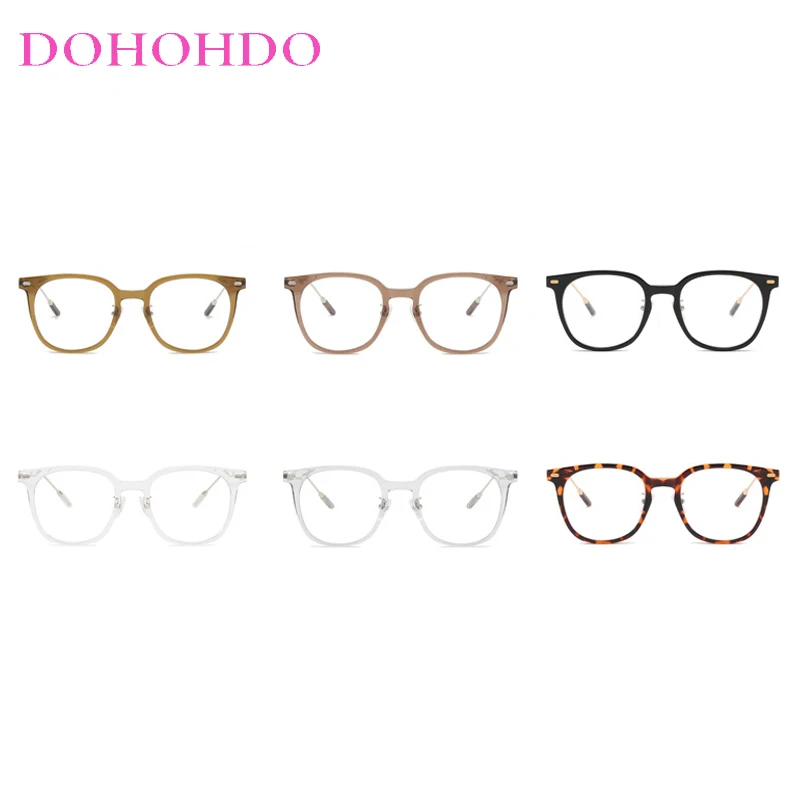 

Classic Big Square Metal Rivets Decoration Optical Women Men Eyeglasses Luxury Design Reading Eye Protection Eyewear Lentes Очки