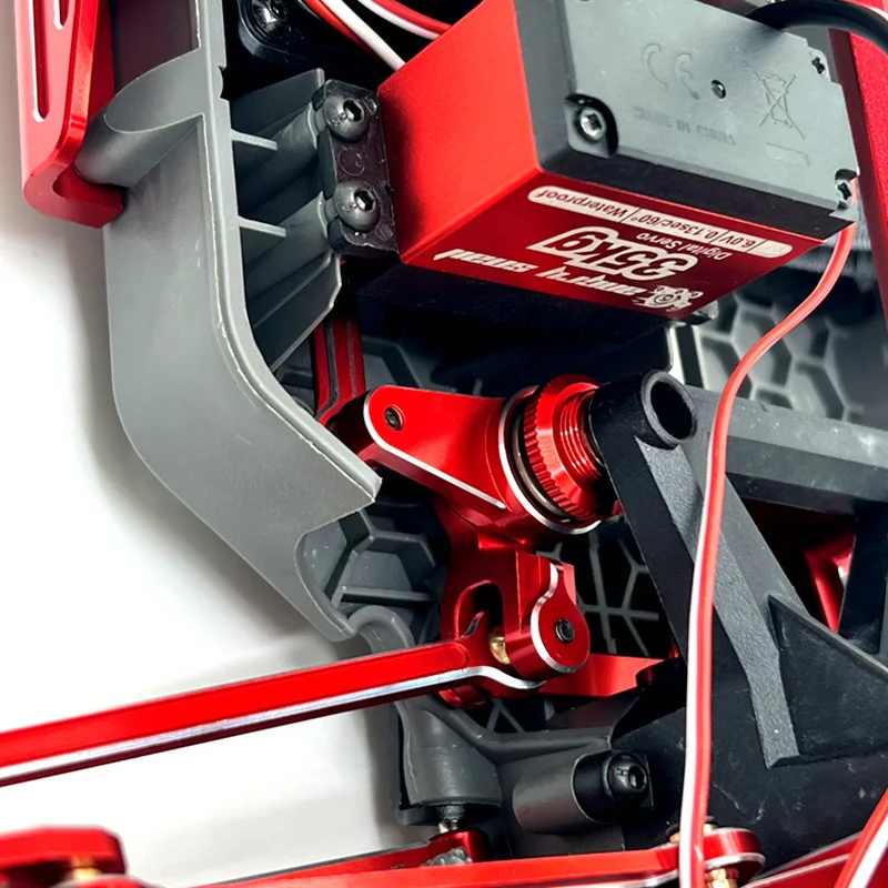 

Автомобиль на радиоуправлении, руль в сборе, обновленный автомобиль на радиоуправлении, металлические аксессуары, рулевой Тяговый стержень, комплект, совместимый с MJX 1/10 10208, Радиоуправляемый автомобиль