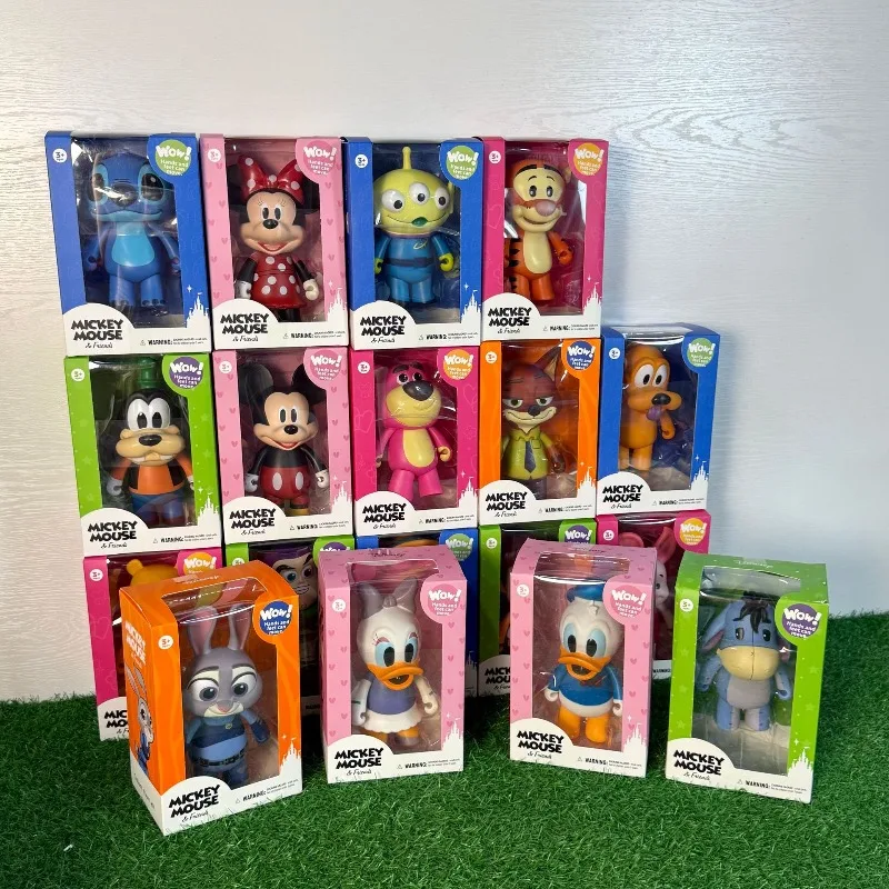 ディズニートイストーリーミッキーマウスアクションフィギュアミニードナルドダックPVCケーキ装飾品コレクション装​​飾子供のおもちゃギフト