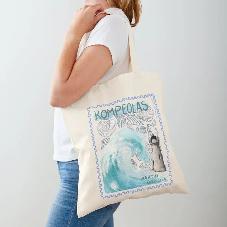 

rompeolas martin Tote Bag custom canvas bag woman shopping bag Women's university shopper