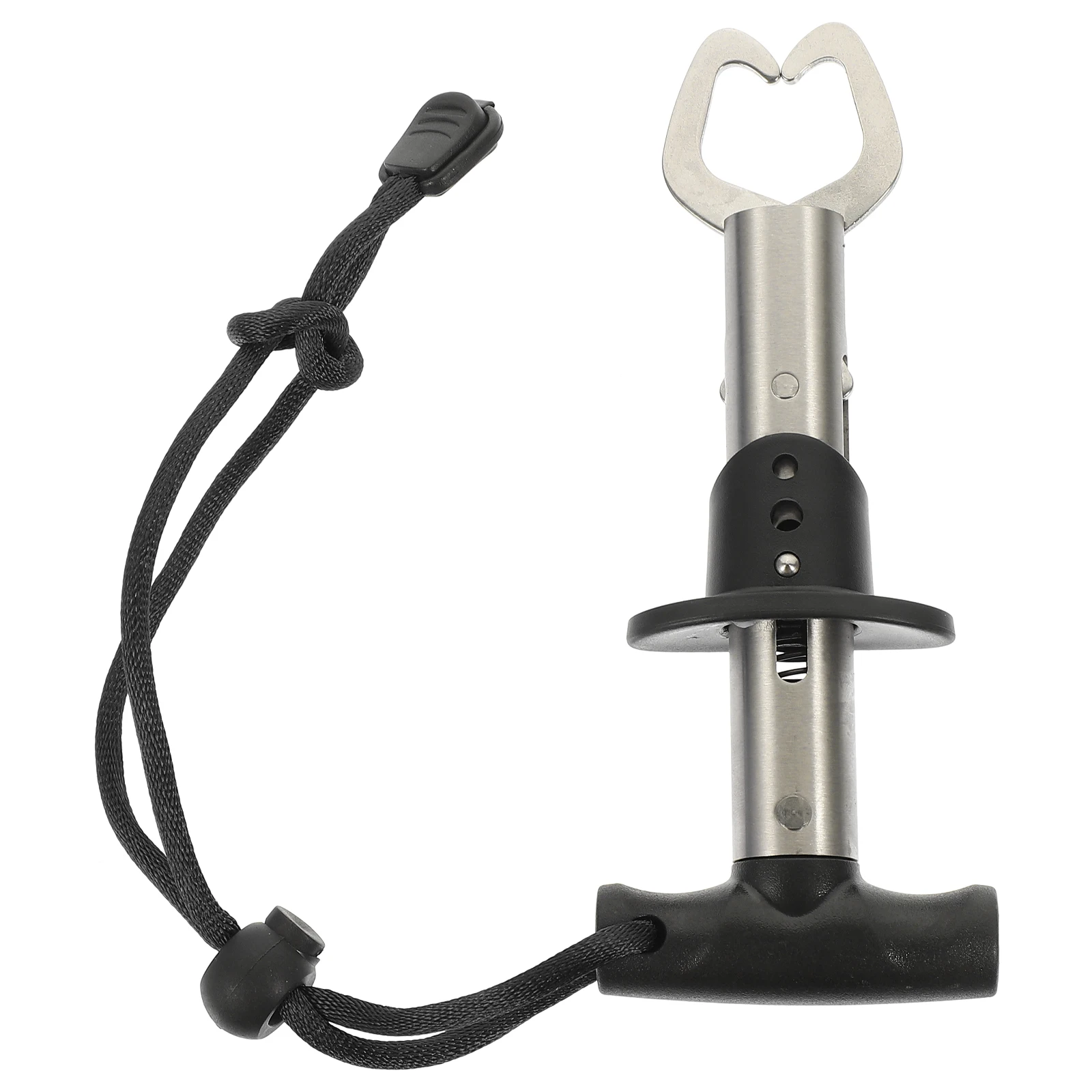 

Stainless Steel Fish Control Device One-handed Gripper Portable Fishing Grabber Quick Release Freshwater Claw Wide Opening Easy