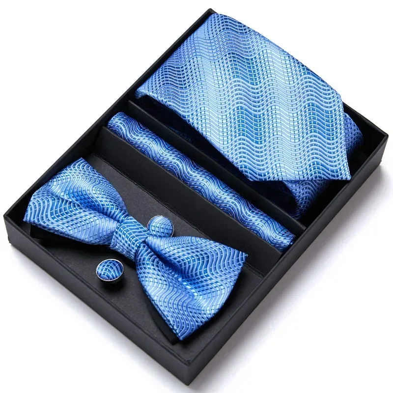 Men's  set Gift box 6 sets Group tie Business formal wedding tie