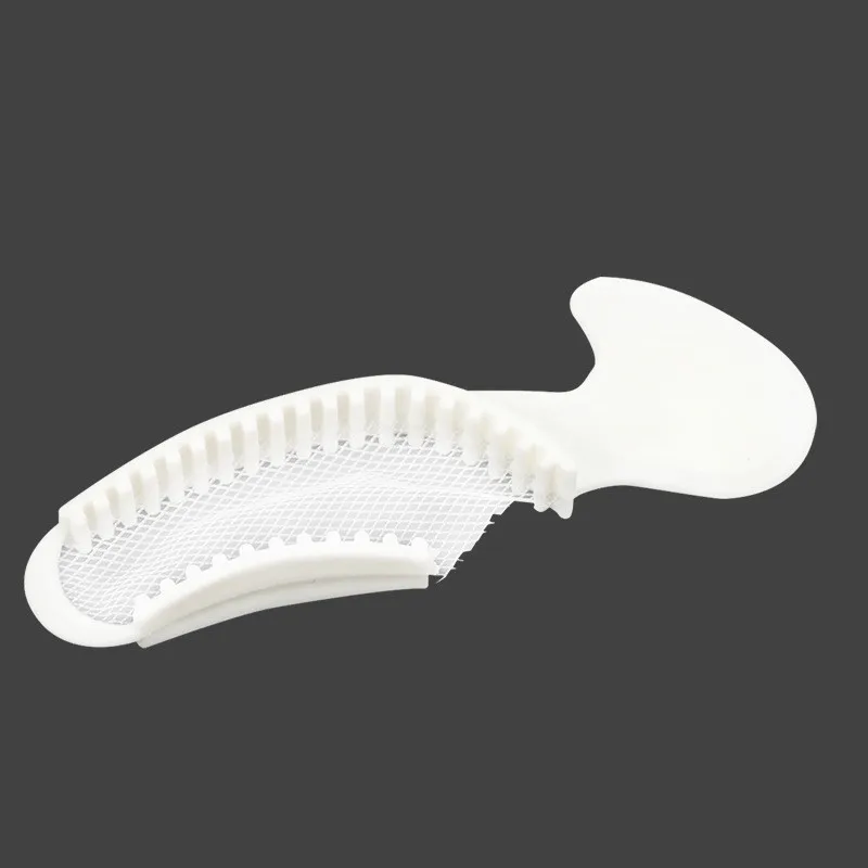 100pc Dental Disposable Impression Bite Registration Net Tray Dental Impression Plastic Tray With Mesh Dentist Tool Teeth Holder