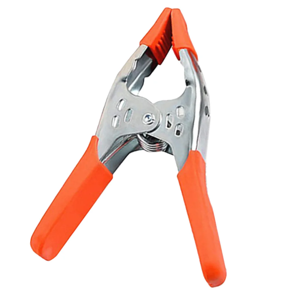 

Durable Metal Spring Clamp Woodworking Carpentry Fixing Tool Comfortable Handle Portable Lightweight Multipurpose Practical Long
